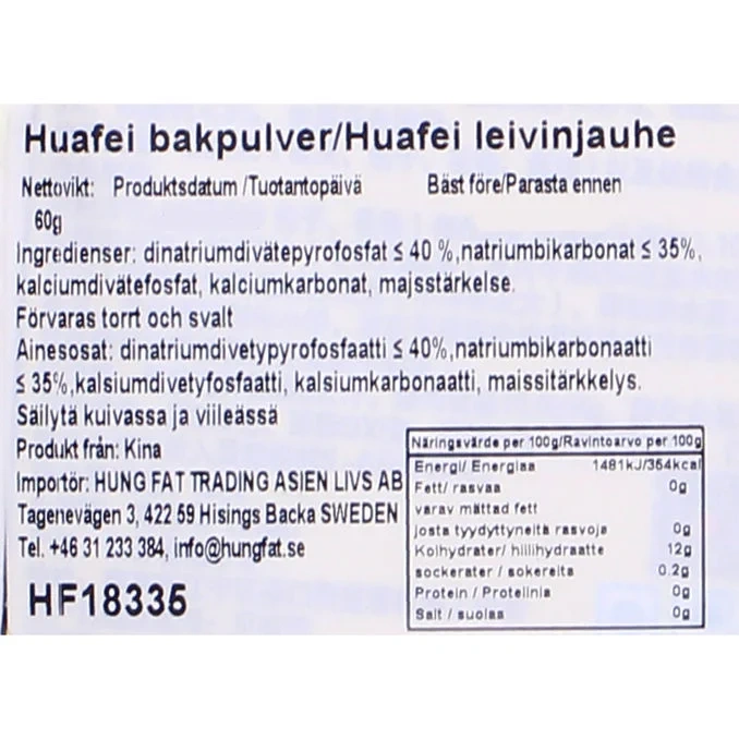 Bakpulver