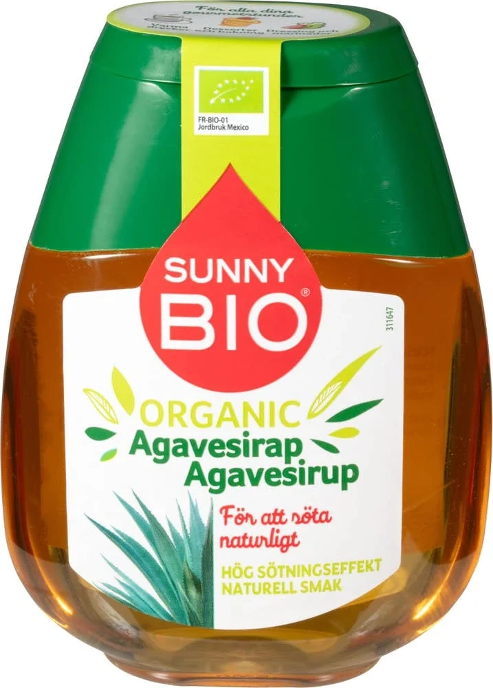 Agave Sirup Økologisk 250g Sunny Bio