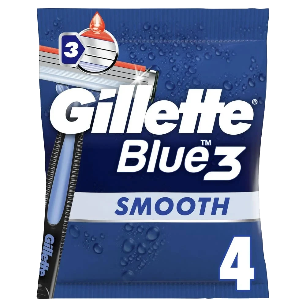 Engangshøvel Blue3 Smooth