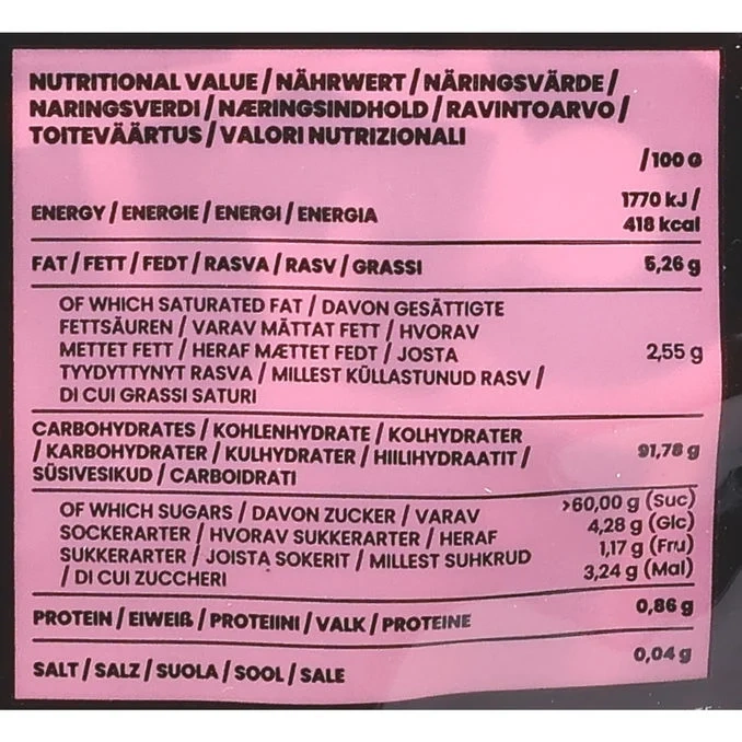 Frystorkat Godis Fruity Starballs