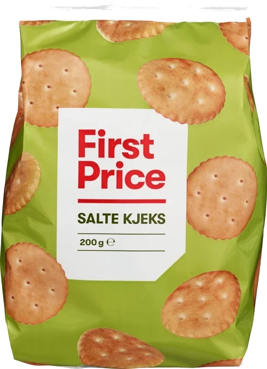 Salt Kjeks 200g First Price