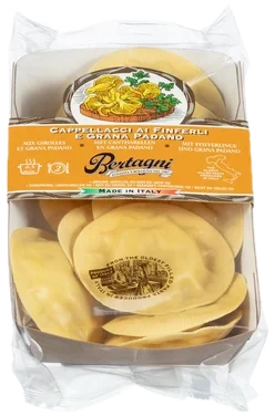 Cappellaccio Kantarell & Grana Padano 250g Bertagni