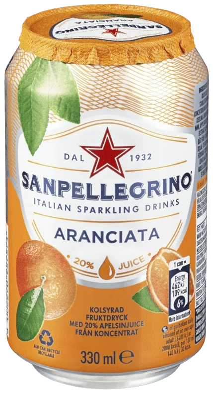San Pellergrino Aranciata 0,33l