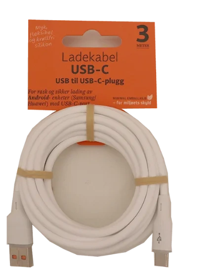 USB-A til USB-C 3m