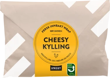 Street Innbakt Wrap Kylling 195g