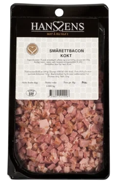 Smårettbacon Kokt Ternet Hanssens