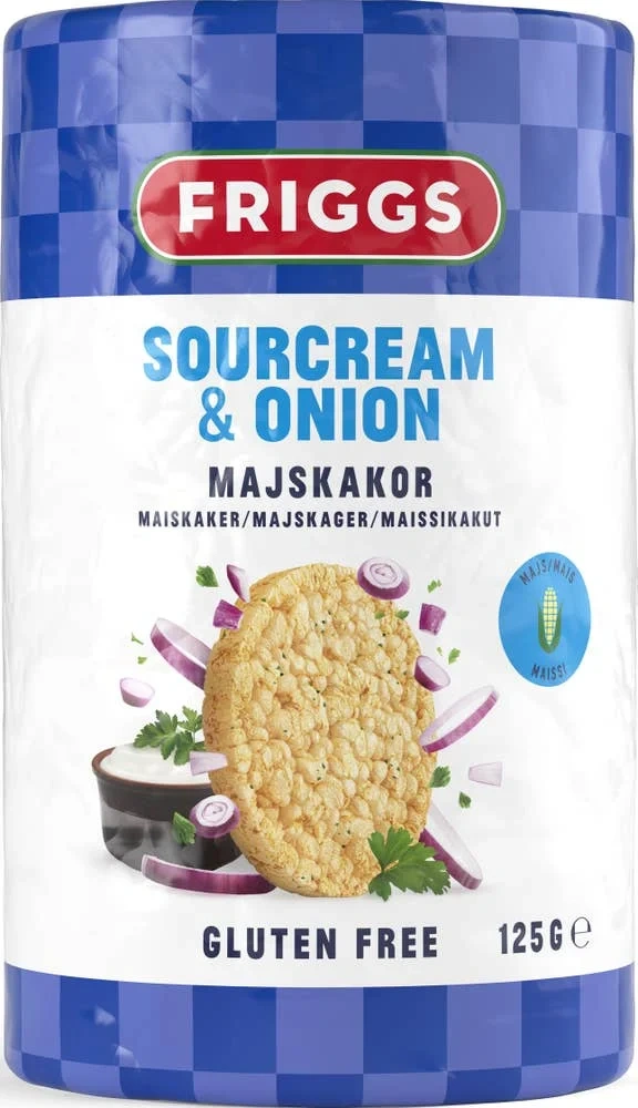 Majskakor Sourcream & Onion