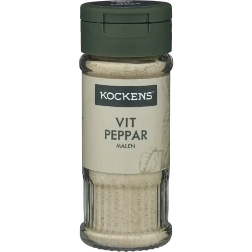 Vitpeppar Malen Burk