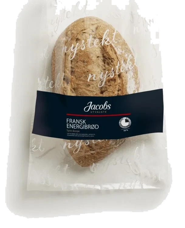 Fransk Energibrød 600g Jacobs Utvalgte
