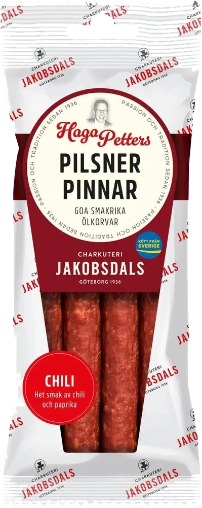 Pilsnerpinnar Chili