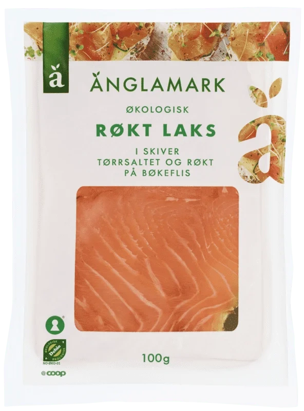 Änglamark Skivet Røkt Laks 100g
