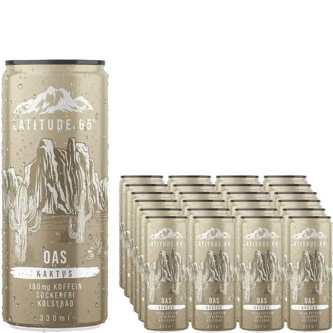 Energidryck Oas Kaktus 24-pack