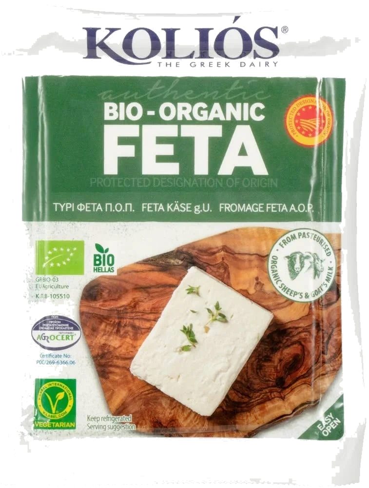 Økologisk gresk feta PDO