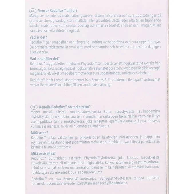 Reduflux Pepparmint Tuggtabletter 20-pack