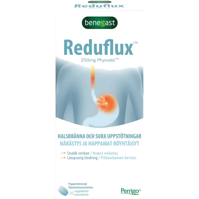 Reduflux Pepparmint Tuggtabletter 20-pack