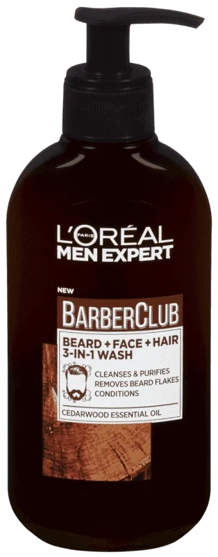Men Expert Barber Club Wash 200ml