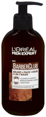 Skäggtvätt Barber club 3 in 1