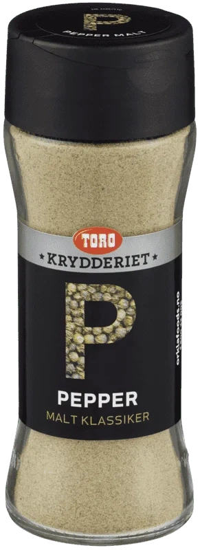 Toro Krydderiet Pepper sort malt 69g