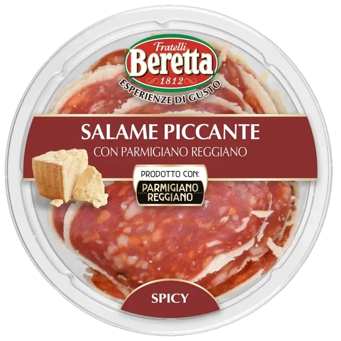 Salami Piccante Con Parmigiano 80g Beretta