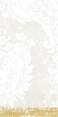 Serviett 3l40cm 1/8br Hf Royal Hvit
