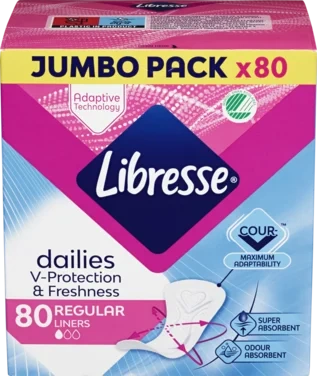 Libresse Truseinnlegg Normal 80stk