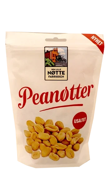 Peanøtter Usaltet 180g
