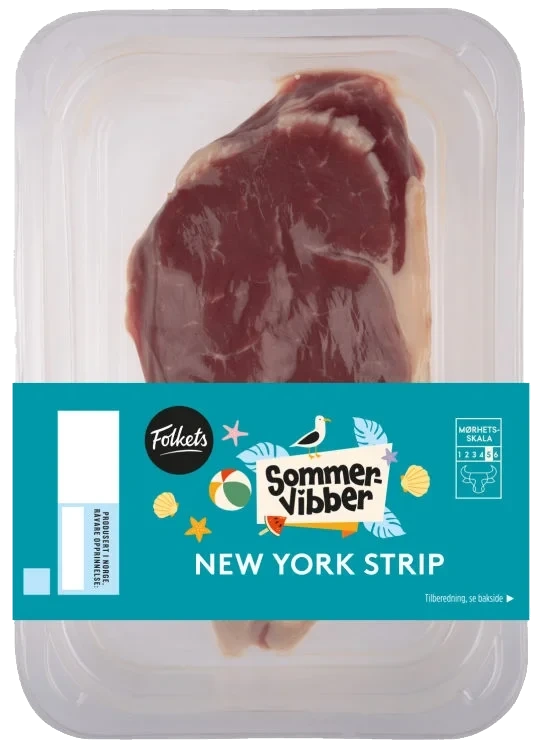 Storfe Newyork Strip Ca300g