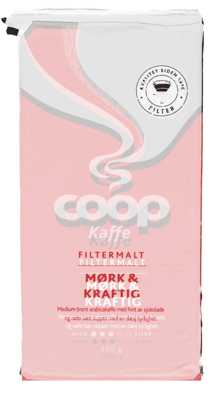 Rød Coop Filter Kaffe Coop Kaffe