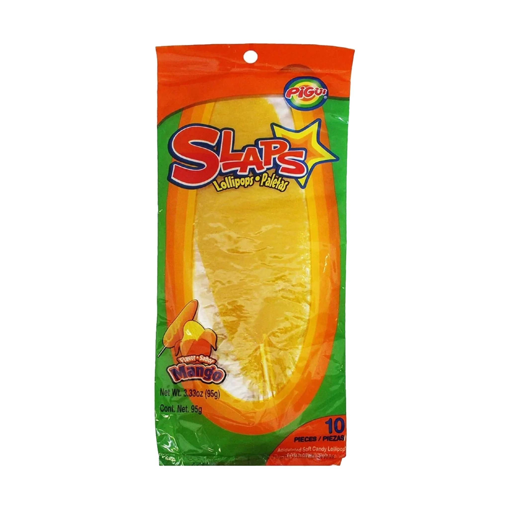 Pigui Slaps Mango 95 g (DATOVARE)