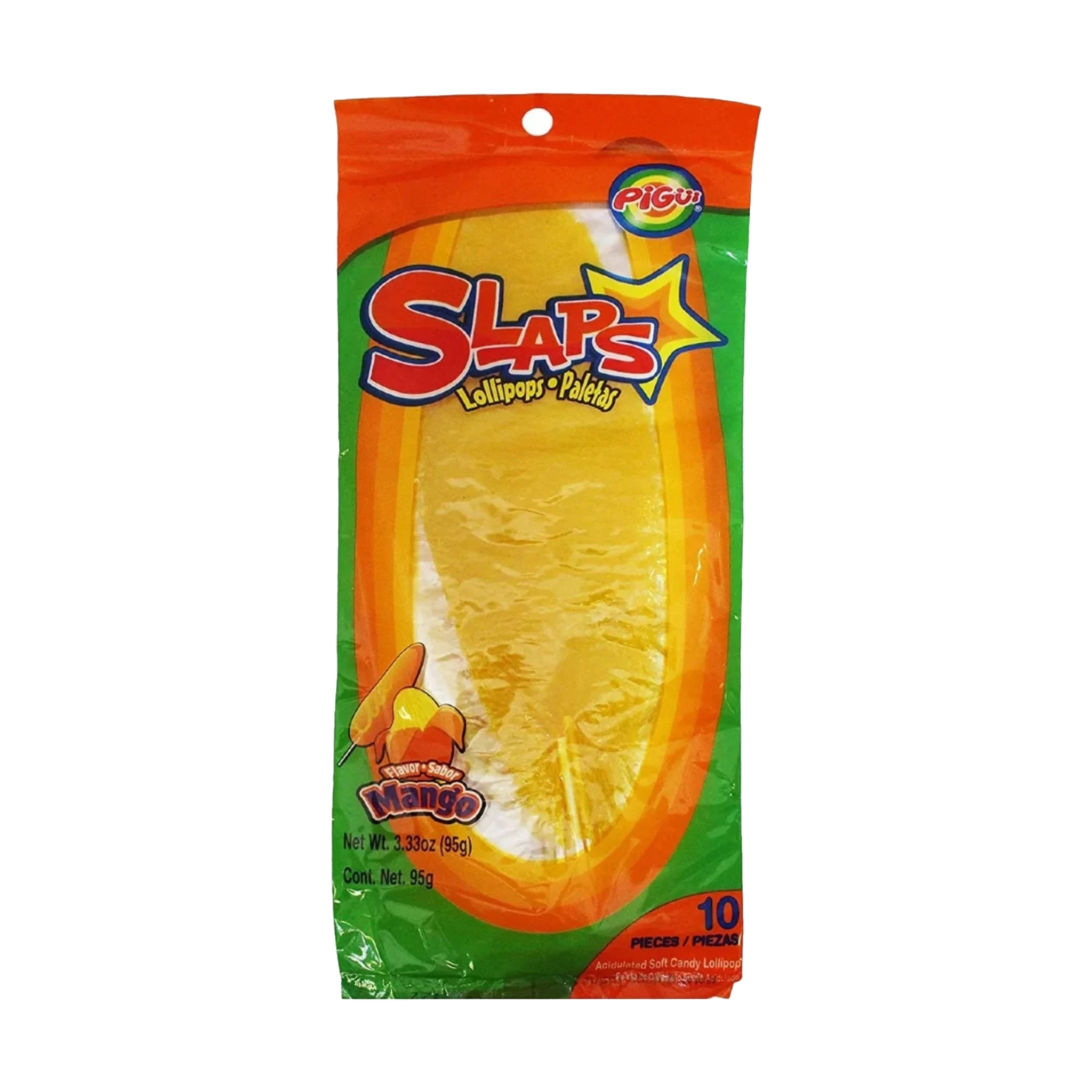 Pigui Slaps Mango 95 g (DATOVARE)