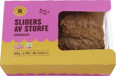 Miniburger Sliders Av Storfe
