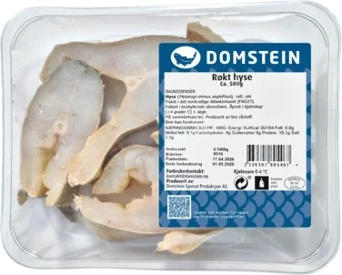 Hyse Røkt Skiver Ca 500g