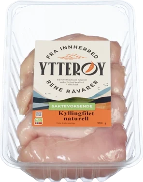Kyllingfilet Naturell 950g