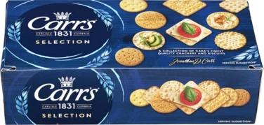 Assortert Kjeks for Ost 200g Carr's