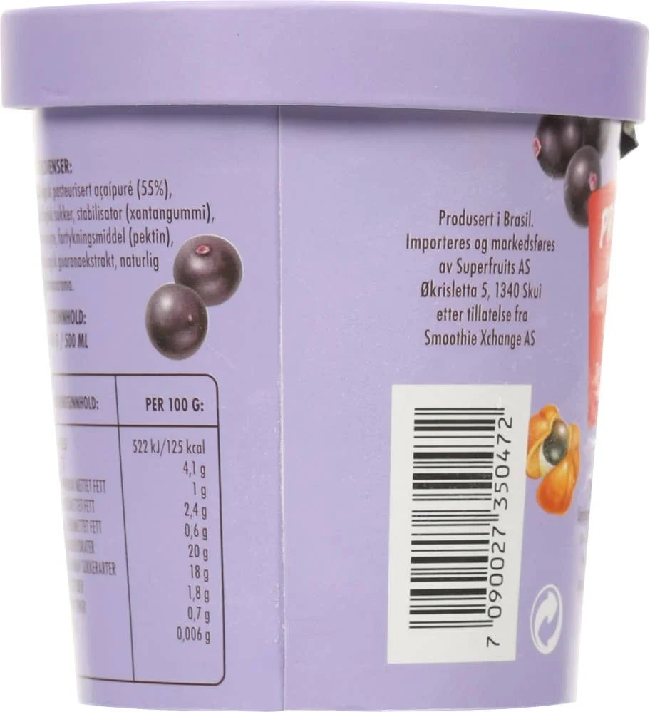 Økologisk Açaí bowl