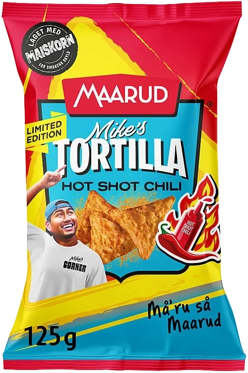 Maarud Tortilla Hotshotchili 24x125g