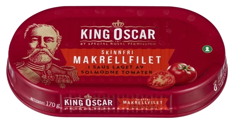 Skinnfri Makrell 170g