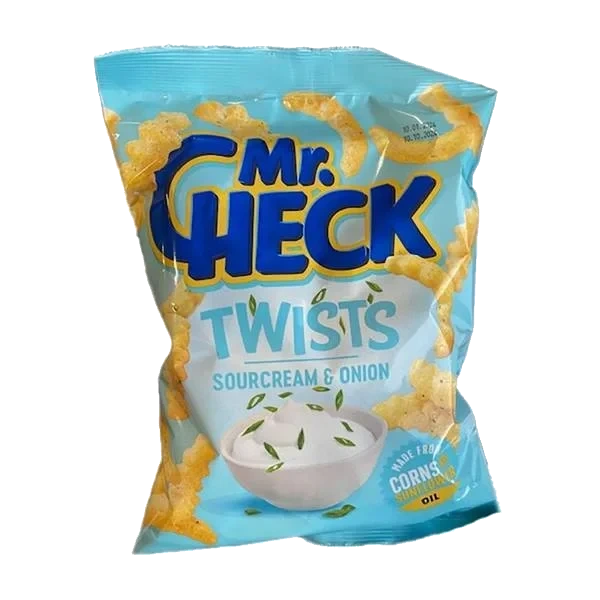 Corn Snack Twists - Rømme og Løk