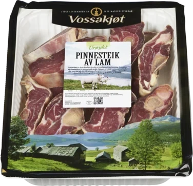 Pinnesteik av Lam Urøykt