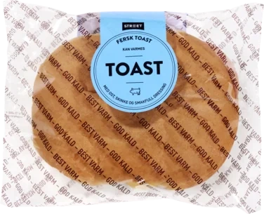 Street Toast Ost & Skinke 195g