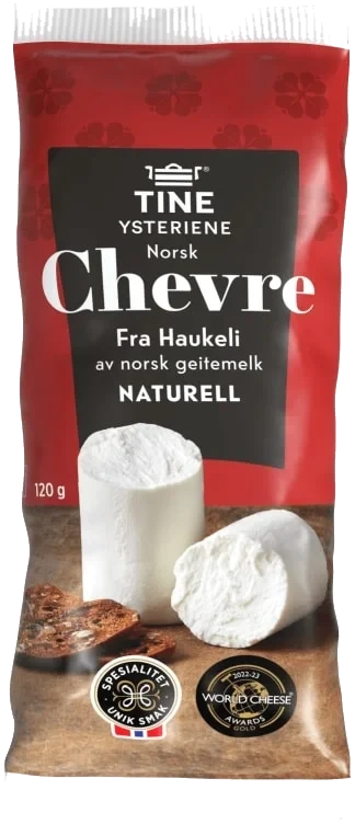 Chevre Ost Naturell Haukeli 120g Tine