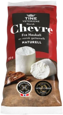 Chevre Ost Naturell Haukeli 120g Tine