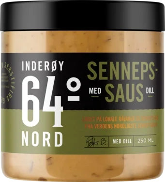 Sennepsaus m/Dill 250ml Inderøy 64° Nord