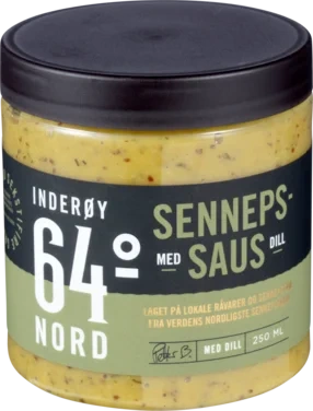 Sennepsaus m/Dill 250ml Inderøy 64° Nord