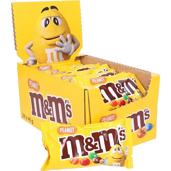 M&M's Peanut Storlåda 24-pack
