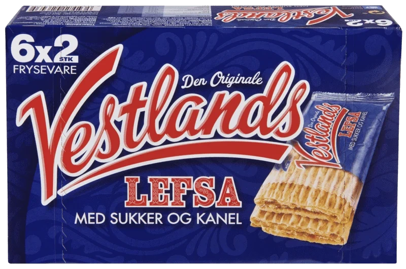 Vestlandslefsa 6x2pk 420g
