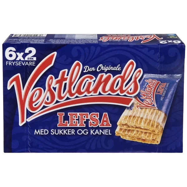 Vestlandslefsa 6x2pk 420g