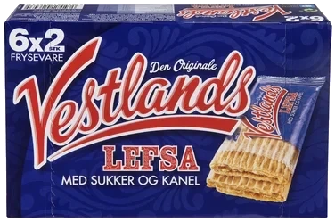 Vestlandslefsa 6x2pk 420g