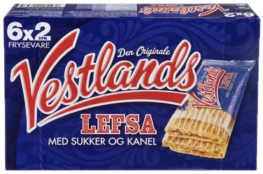 Vestlandslefsa 6x2pk 420g