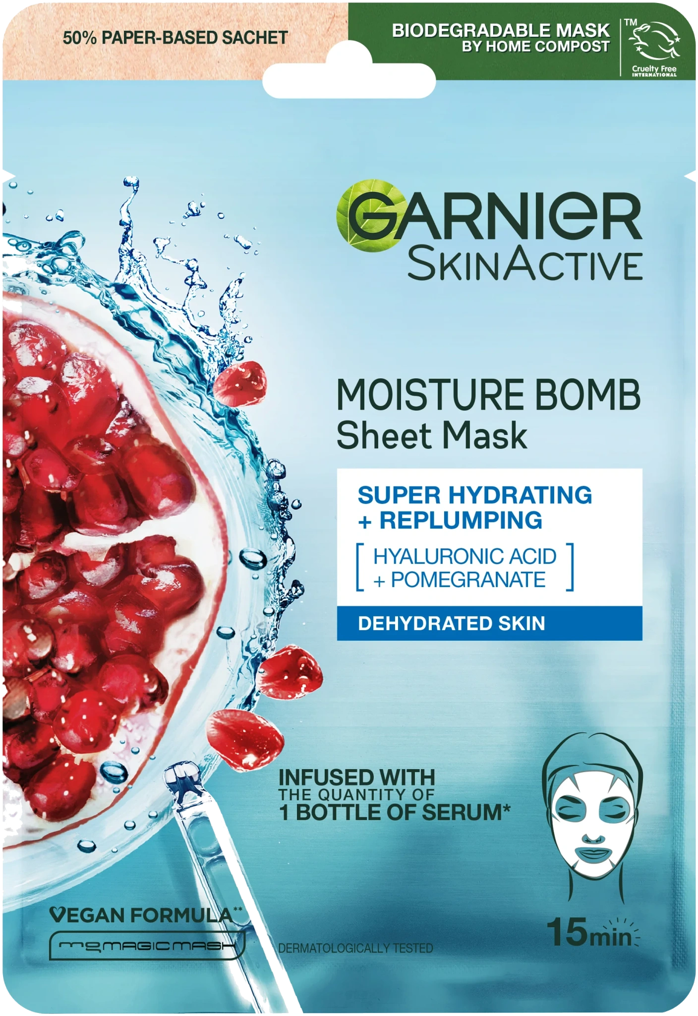 Ansiktsmask Moisture Bomb